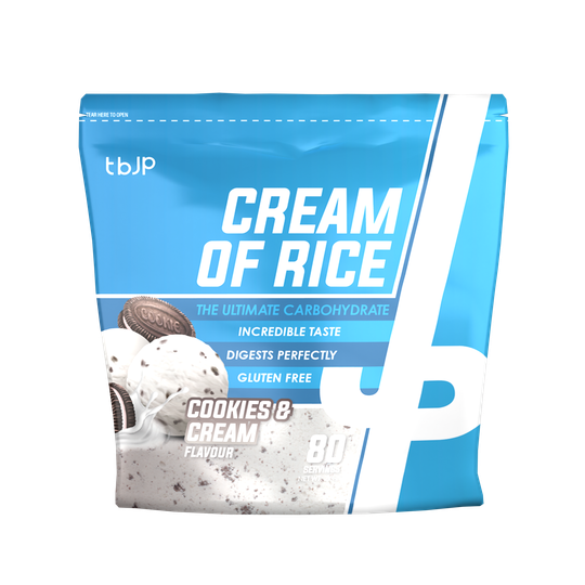 TBJP Nutrition cream of rice cookies&cream