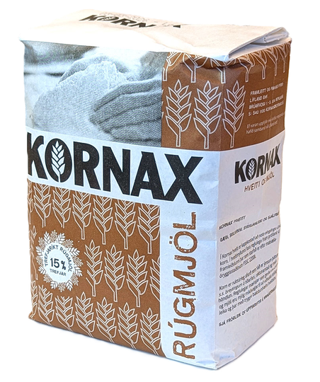 Kornax rúgmjöl 1kg