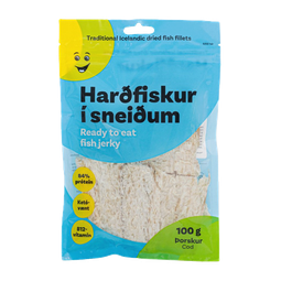 Krónu harðfiskur sneiðar þorskur