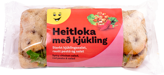 Krónu heitloka með kjúklingi