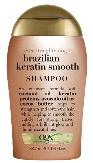 OGX sjampó mini brazilian keratin