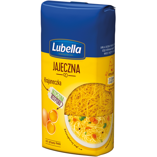Lubella pasta eggja