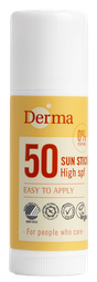 Derma sólarvörn stifti spf50