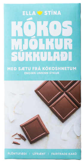 Ella Stína súkkulaði kókosmjólkur