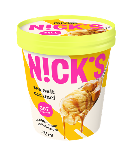 Nicks ís sea salt caramel