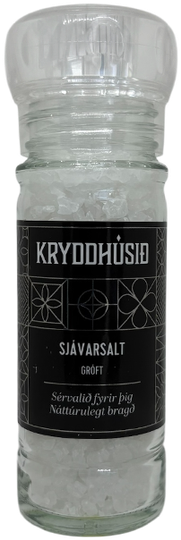 Kryddhúsið sjávarsalt með kvörn