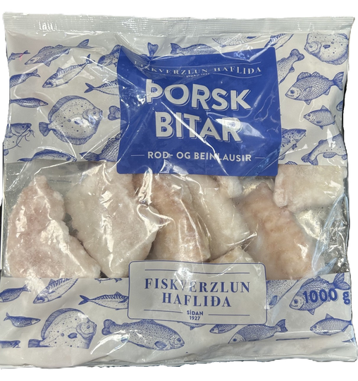 Fiskverzlun Hafliða þorskbitar roð- og beinlausir