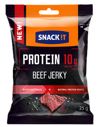 Snack !T protein beef jerky