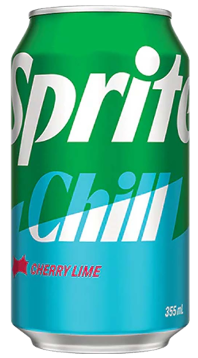 Sprite dós chill cherry lime