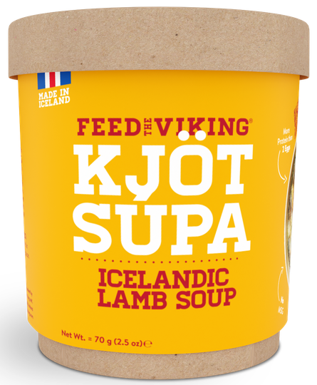 Feed the Viking kjötsúpa í boxi