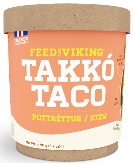 Feed the Viking takkó taco í boxi