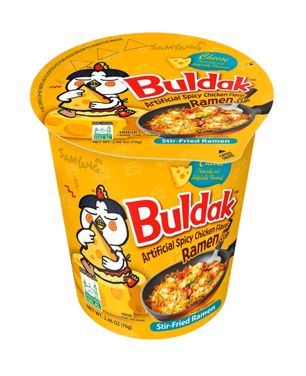 Buldak núðlur hot chicken cheese cup