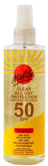 Malibu sólarvörn sprey spf50
