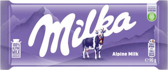 Milka alpine milk