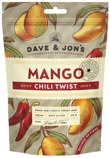 Dave&Jon's mangó þurrkað chili