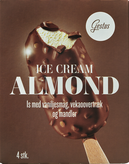 Gestus íspinnar möndlu