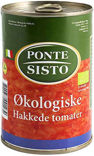 Ponte Sisto hakkaðir tómatar lífrænir