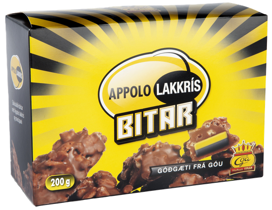 Appolo lakkrísbitar 200g