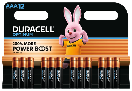 Duracell optimum AAA rafhlöður