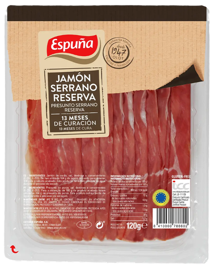 Espuna serrano skinka reserva