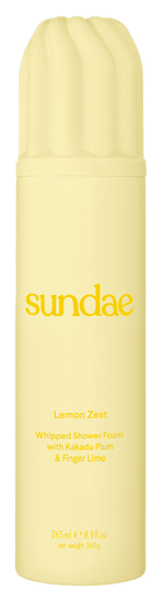 Sundae sturtufroða lemon zest