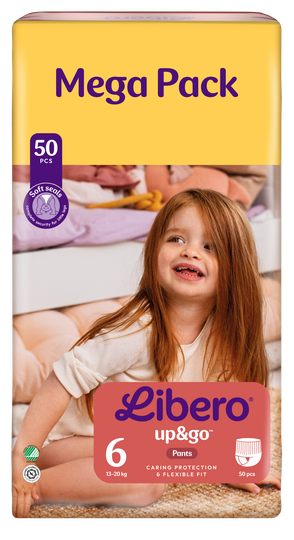 Libero bleiur mega up&go nr. 6, 13-20kg