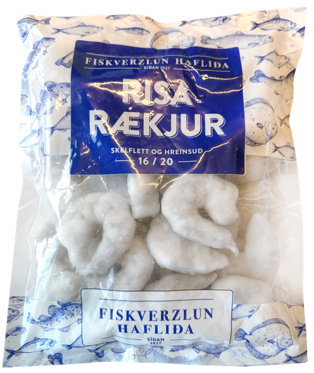 Fiskverzlun Hafliða Risarækjur 16/20