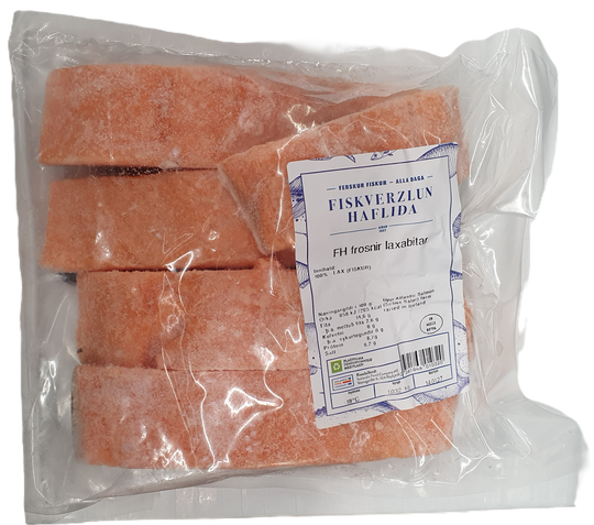 Fiskverzlun Hafliða laxabitar frosnir