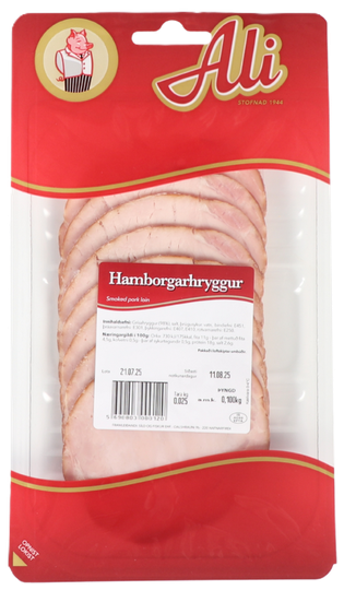 Ali hamborgarhryggur bréf