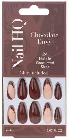 Nail HQ neglur chocolate envy almond