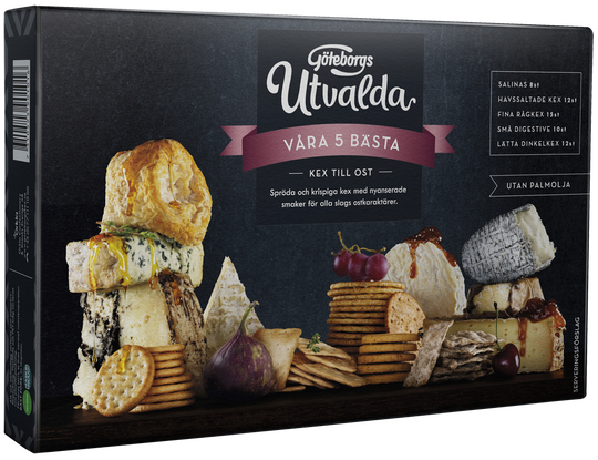 Göteborgs utvalda kex 5 bestu