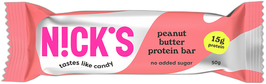 Nicks próteinstykki peanut butter