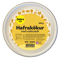 Ódýrt hafrakökur m/súkkulaði