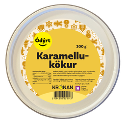 Ódýrt karamellukökur