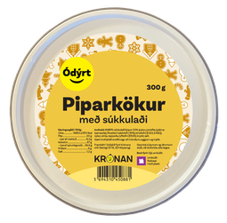 Ódýrt piparkökur m/súkkulaði