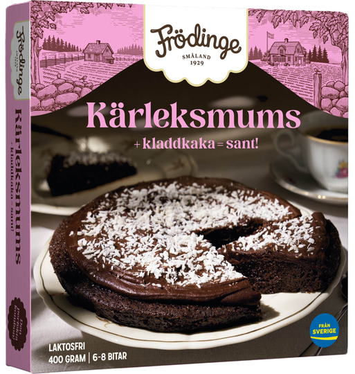 Frödinge kladdkaka karleksmums