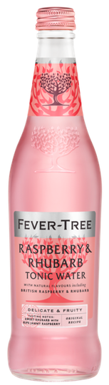 Fever-Tree 500ml raspberry & rhubarb tonic