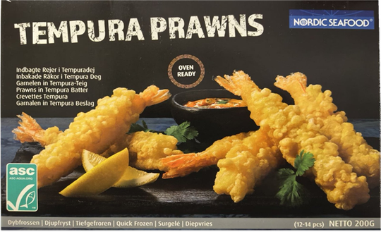 Nordic Seafood djúpsteiktar rækjur