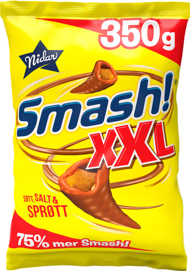 Smash! súkkulaðisnakk xxl