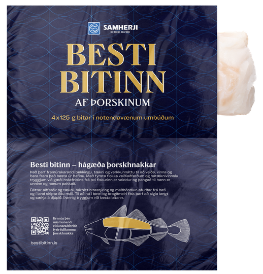 Besti bitinn þorskhnakkar 4x125g