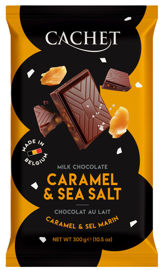Cachet 300g karamella & sjávarsalt
