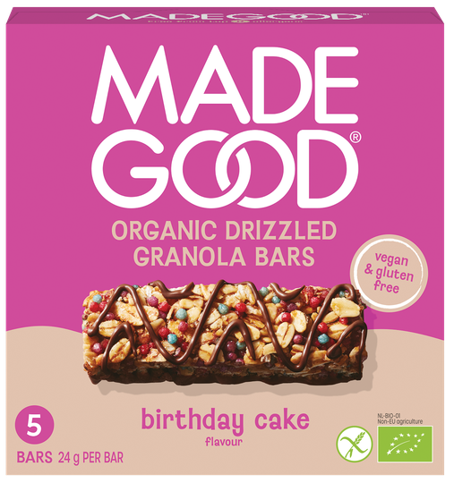 Made good 5pk stangir birthday cake