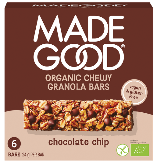Made good 6pk stangir chocolate chip