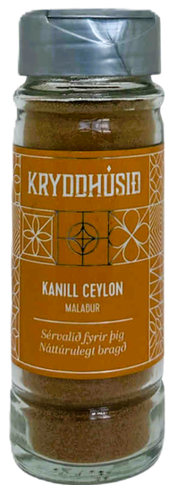 Kryddhúsið kanill ceylon malaður