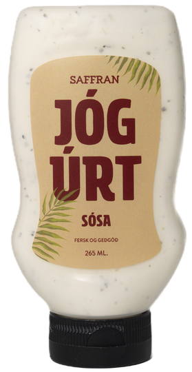 Saffran jógúrtsósa