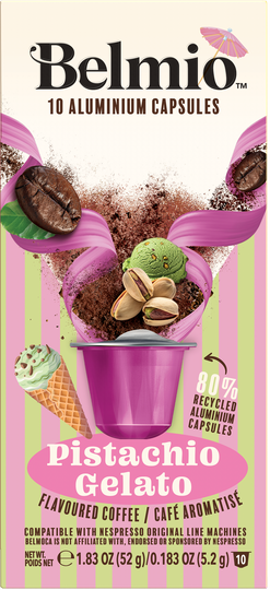 Belmio pistachio gelato