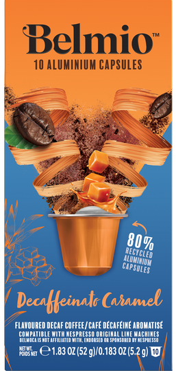 Belmio caramel decaffeinato