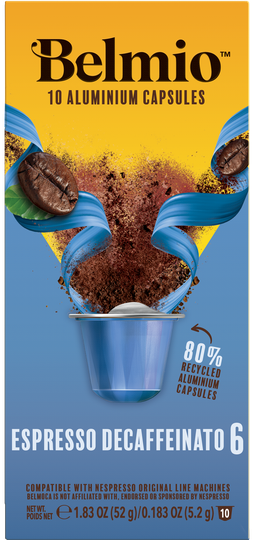 Belmio espresso decaffeinato 6