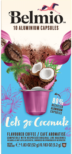 Belmio let's go coconutz