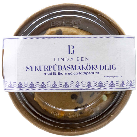 Linda Ben smákökudeig sykurpúða